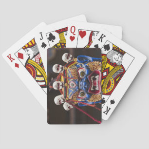 Mask dance performance at Tshechu Festival 2 Poker Cards
