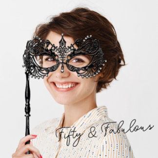 Mask Elegant custom photo Acrylic Print