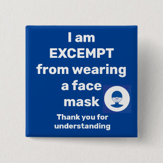 mask excemption button