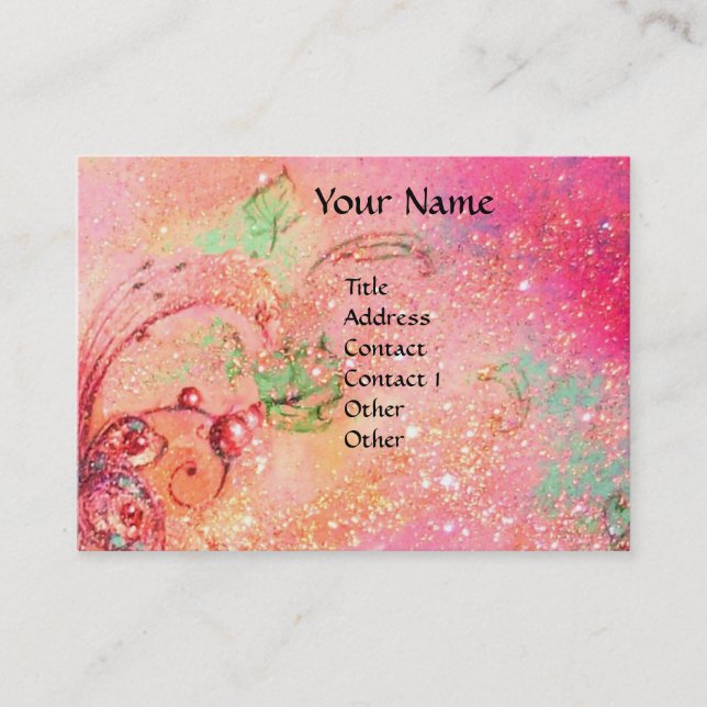 MASK IN RED BUSINESS CARD (Front)