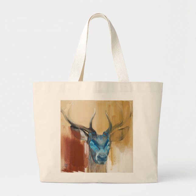 Mask Large Tote Bag (Front)