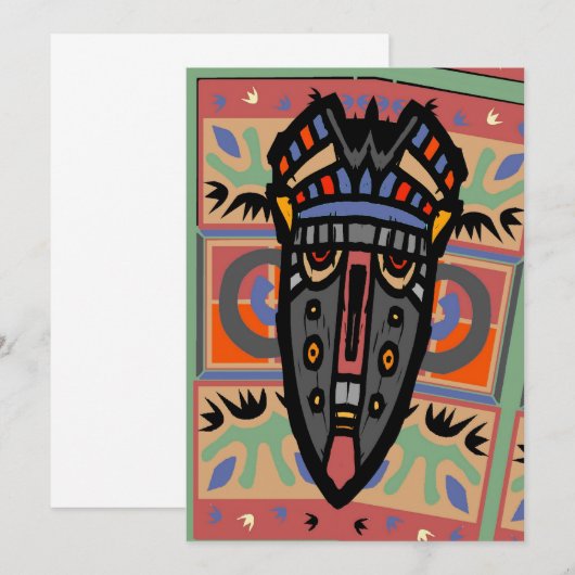 Mask Matisse Style (Front/Back)