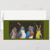 Mask night flat card (Front/Back)