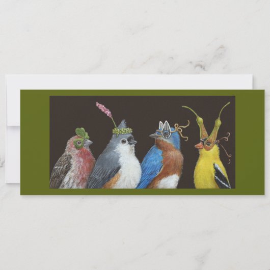 Mask night flat card (Front)