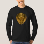 Mask Of Agamemnon  Ancient Greece  Greek Gold King T-Shirt