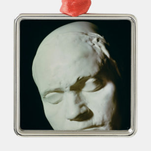 Mask of Beethoven,taken from life at the age of Metal Ornament