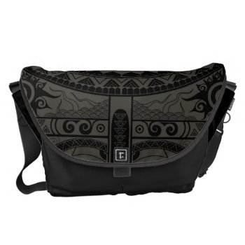 Mask Of Innocence Messenger Bag by SARVAORB at Zazzle