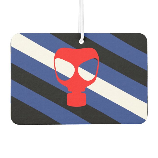 Mask Pride Flag Air Freshener (Front)