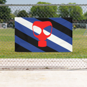 Mask Pride Flag Banner