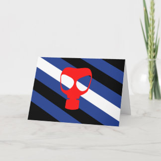 Mask Pride Flag Holiday Card
