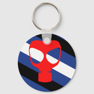 Mask Pride Flag Keychain