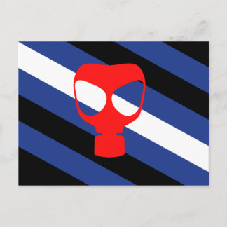 Mask Pride Flag Postcard