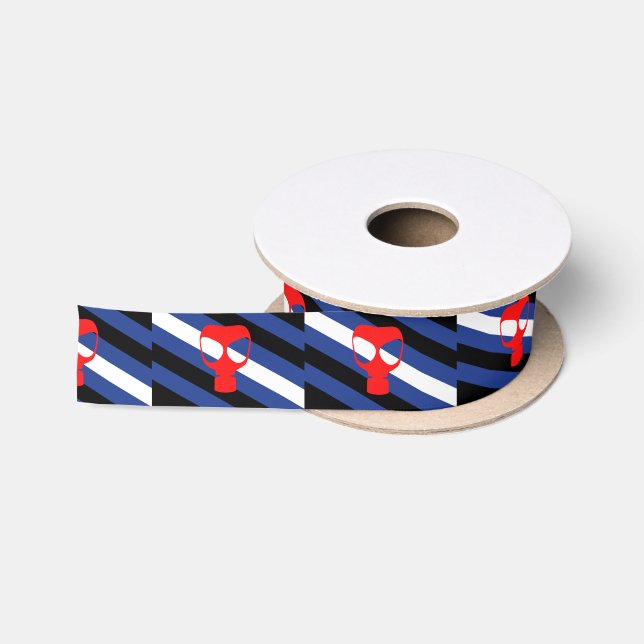 Mask Pride Flag Satin Ribbon (Spool)