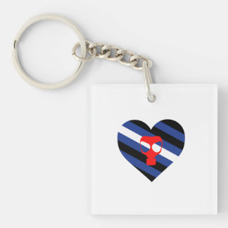 Mask Pride Keychain