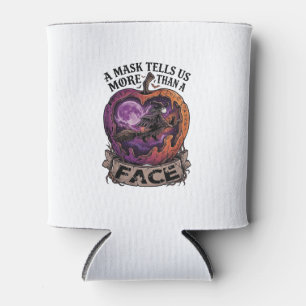 Mask Tells Us More Than Face Halloween Witch Apple Can Cooler