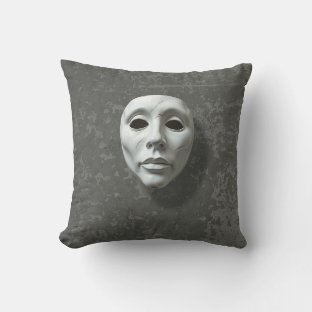 MASK THROW PILLOW (Front)