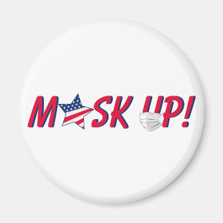 Mask Up! - America Magnet