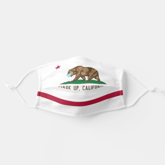 MASK UP California (Front, Unfolded)