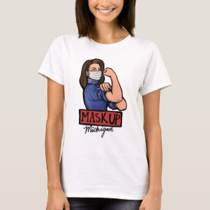 Mask up Michigan Gretchen Whitmer T-Shirt