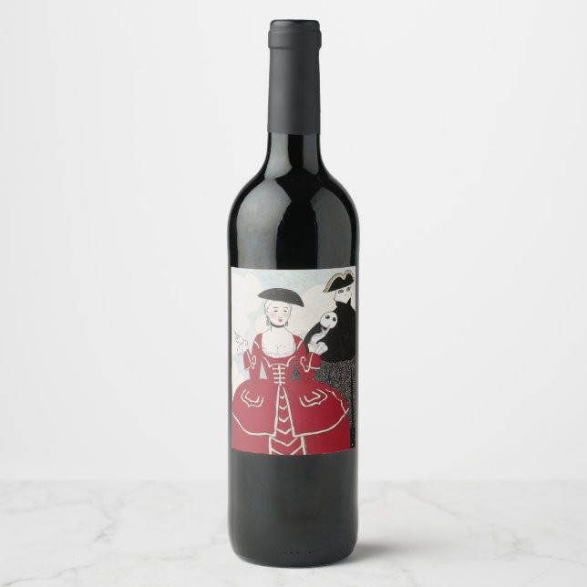 Masked Ball Wine Label (Front)