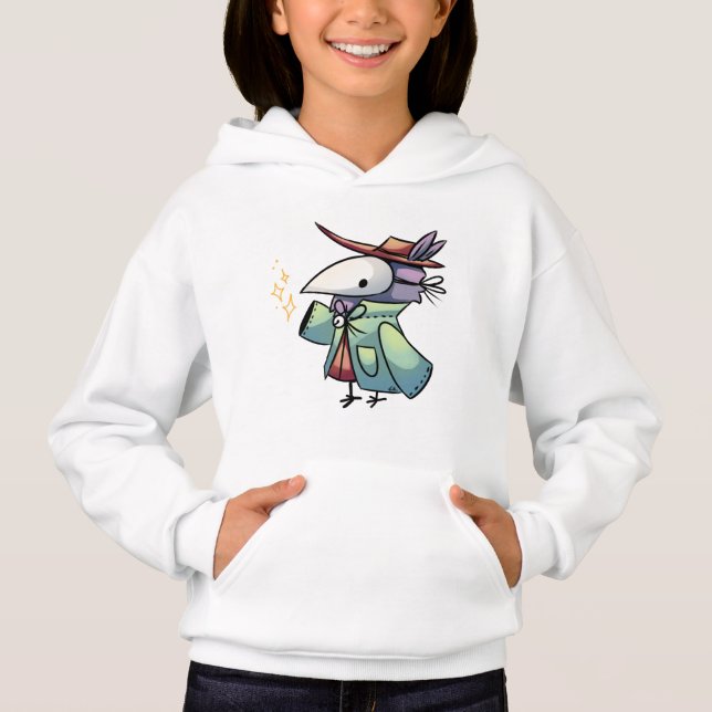 Masked bird hoodie (Front)