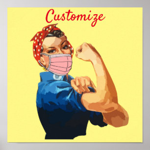 Masked Female Empowerment Thunder_Cove Poster