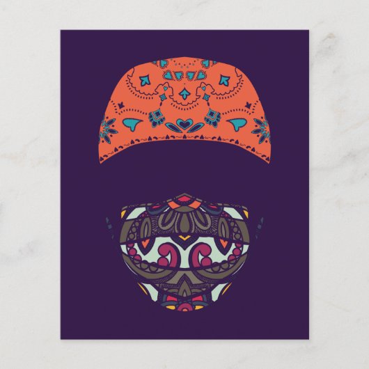 masked in paisley (Front)