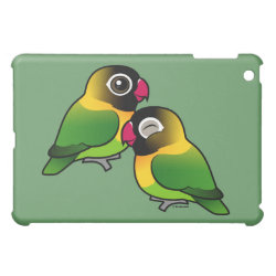 Masked Lovebird Adorable Pair Case Savvy iPad Mini Finish Case