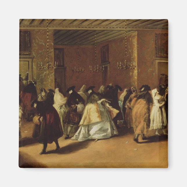 Masked Meeting Magnet (Front)