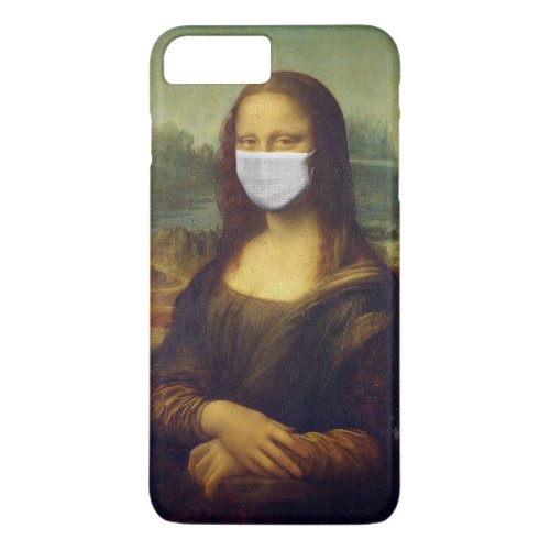 Masked Mona Lisa iPhone 8 Plus7 Plus Case