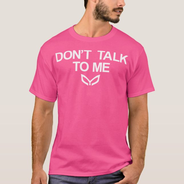 Masked Singer Merch The Masked Singer Dont Talk To T-Shirt (Front)