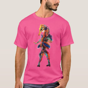 Masked Singer Us Season 4 Costume - Seahorse T-Shirt