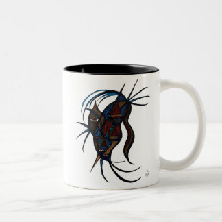 Masked Spirit Two-Tone Coffee Mug