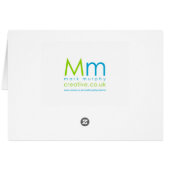 Masked Superhero Card (Back Horizontal)