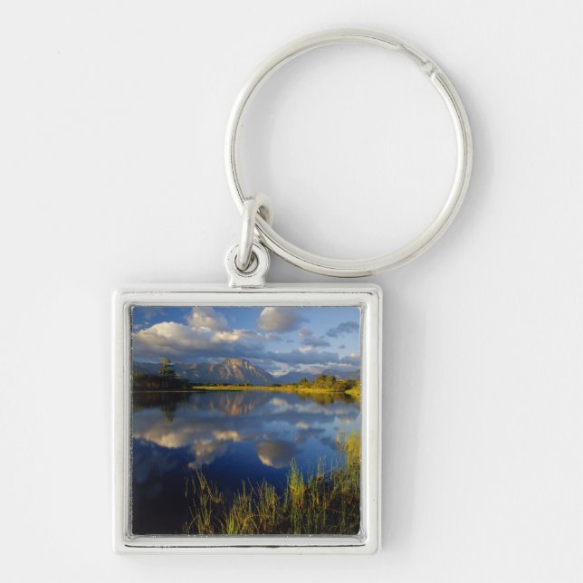 Maskinonge Lake in Waterton Lakes National Park Keychain (Front)