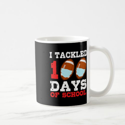 Masks Fun 100 Days Of School Teacher Boy  Coffee Mug