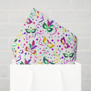 Masks Tissue Paper, Masquerade Decoupage Paper