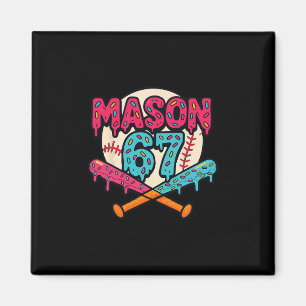 Mason 67 Funny Ice Cream Drip Sell Meme Graphic Magnet