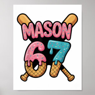 Mason 67 Ice Cream Drip Sell Poster