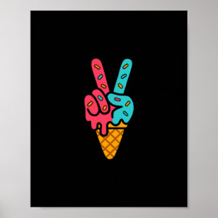 Mason 67 Ice Cream Halloween Funny Six Seven Meme Poster