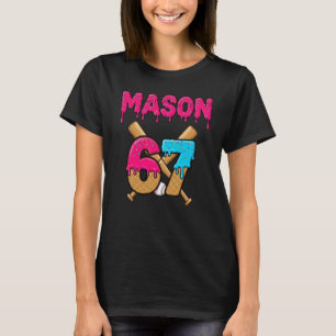 Mason 67 Ice Cream Meme Funny Six Seven mason ice  T-Shirt