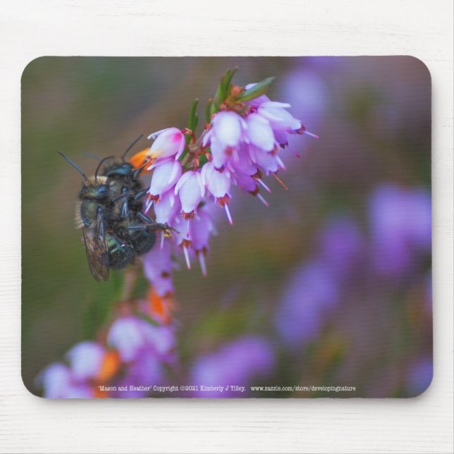 Mason and Heather Mouse Pad (Front)