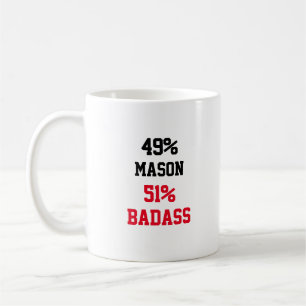 Mason Badass Coffee Mug