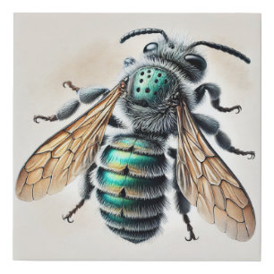 Mason Bee 161024IREF237 - Watercolor Faux Canvas Print