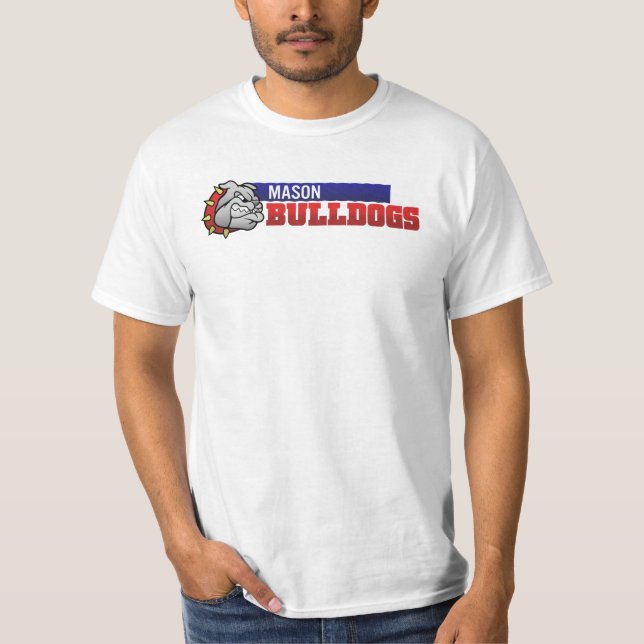 Mason Bulldogs #3 T-Shirt (Front)