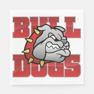 Mason Bulldogs #5 Napkins