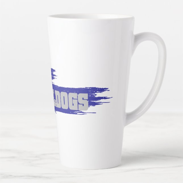 Mason Bulldogs #6 Latte Mug (Right)