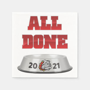 Mason Bulldogs #7 Napkins