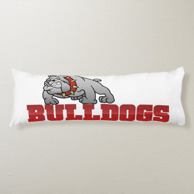 Mason Bulldogs #8 Body Pillow (Front)