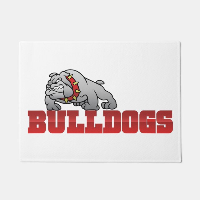 Mason Bulldogs #8 Doormat (Front)